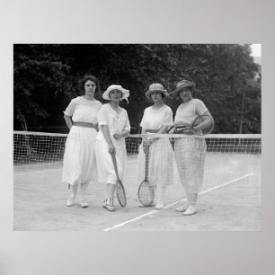 Tennis-Mode 1920 Poster