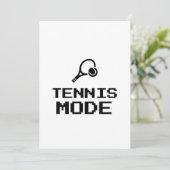 TENNIS MODE FEESTDAGENKAART (Staand voorkant)