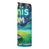 Tennis moeder avond wedstrijd thermosbeker (Geroteerd rechts)