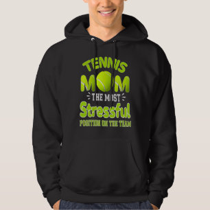 Tennis Moeder De meest stressvolle positie in het Hoodie