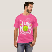Tennis Moeder T-shirt (Voorkant volledig)