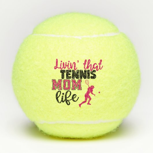 Tennis Moeder Tennisballen (Voorkant)