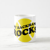 Tennis mok cadeau met grappig slogan gezegde (Center)