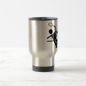 Tennis-mok - kies stijl en pas aan reisbeker (Center)