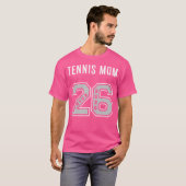 Tennis Mom 2026 Senior Tennis Mom Senior Klasse 26 T-shirt (Voorkant volledig)
