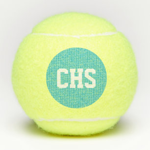 Tennis Monogram INITIALEN Sport Net Love Game Tennisballen