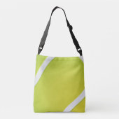 Tennis Monogram | Sport Gift Crossbody Tas (Achterkant)