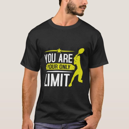 Tennis Motivation Shirt (Voorkant)
