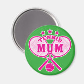 Tennis Mum Magneet (Voorkant / Achterkant)