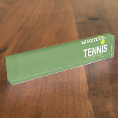 Tennis Naambordje (Zijkant)