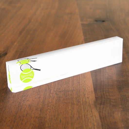 Tennis Naambordje (Zijkant)