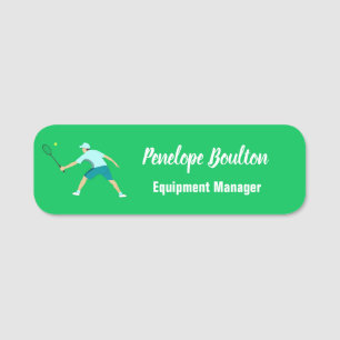 Tennis Naamplaatje