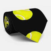 Tennis necktie voor tennisspelers stropdas (Opgerold)