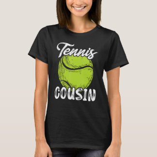 Tennis Neef Mannen Familie overeenkomende teennisb T-shirt