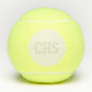 Tennis Net School INITIALEN School Sport Grijs Tennisballen