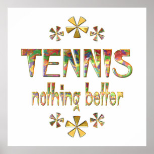 TENNIS Niets BETER Poster