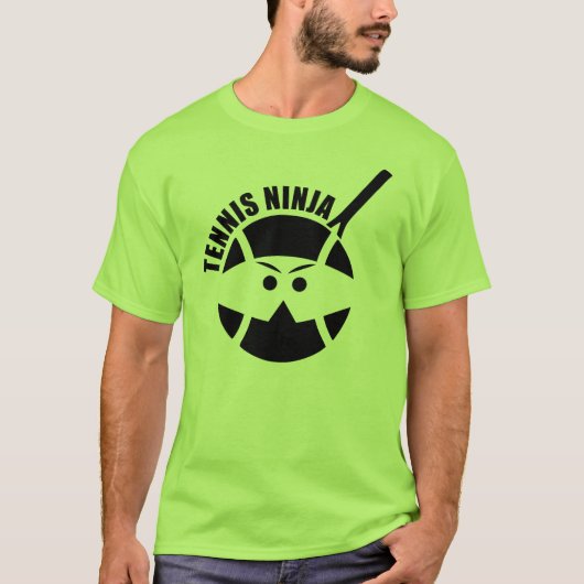 Tennis Ninja! T-shirt (Voorkant)