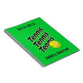 Tennis Note Book Notitieboek (Rechterzijde)