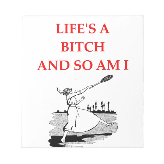 tennis notitieblok (Voorkant)