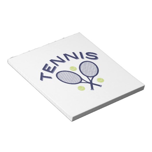 Tennis Notitieblok (Schuin)