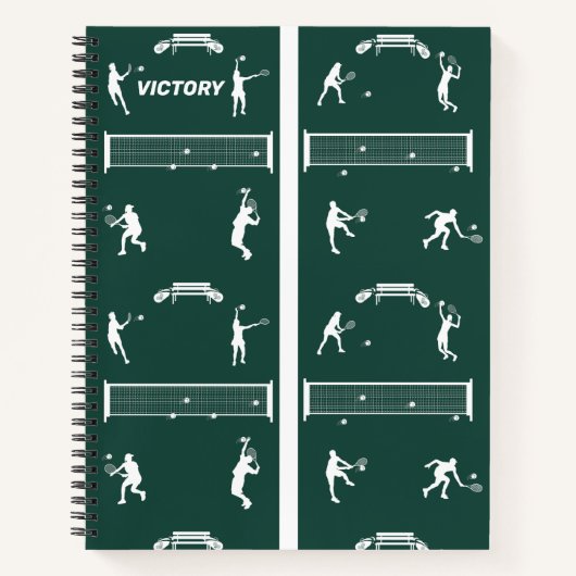 Tennis Notitieboek (Voorkant)