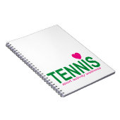 Tennis Notitieboek (Rechterzijde)