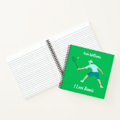 Tennis Notitieboek (Binnen)