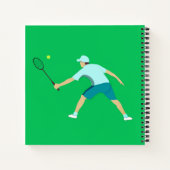 Tennis Notitieboek (Achterkant)