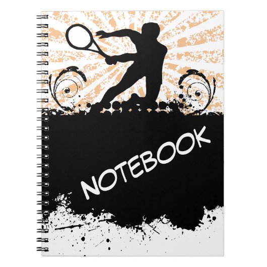 Tennis Notitieboek (Voorkant)