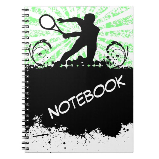 Tennis Notitieboek (Voorkant)