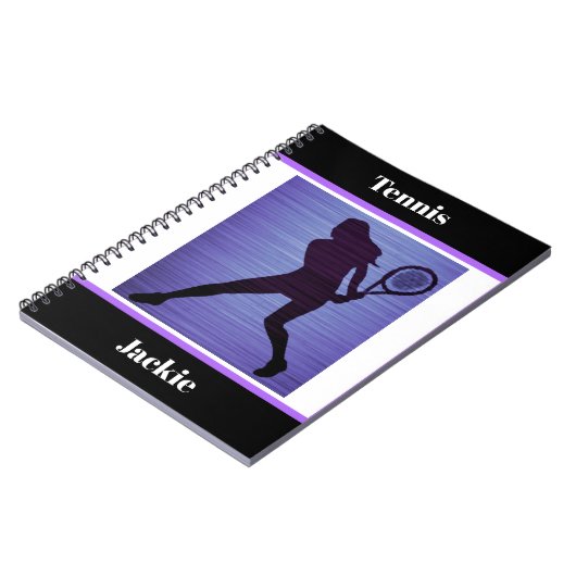 Tennis Notitieboek (Linkerzijde)