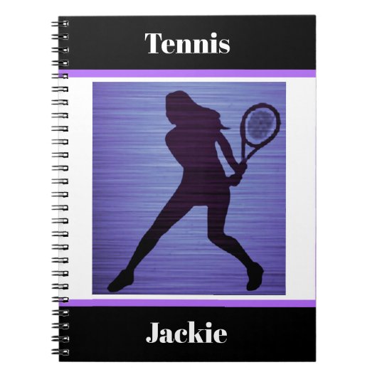 Tennis Notitieboek (Voorkant)