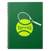Tennis Notitieboek (Voorkant)