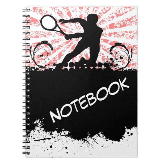 Tennis notitieboek (Voorkant)