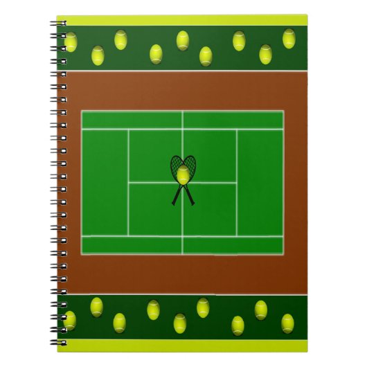 Tennis Notitieboek (Voorkant)