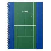 Tennis Notitieboek (Voorkant)