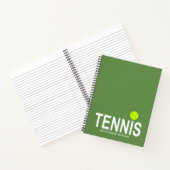 Tennis Notitieboek (Binnen)