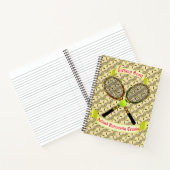 Tennis Notitieboek (Binnen)