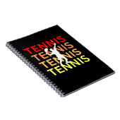Tennis Notitieboek (Rechterzijde)