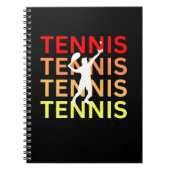 Tennis Notitieboek (Voorkant)