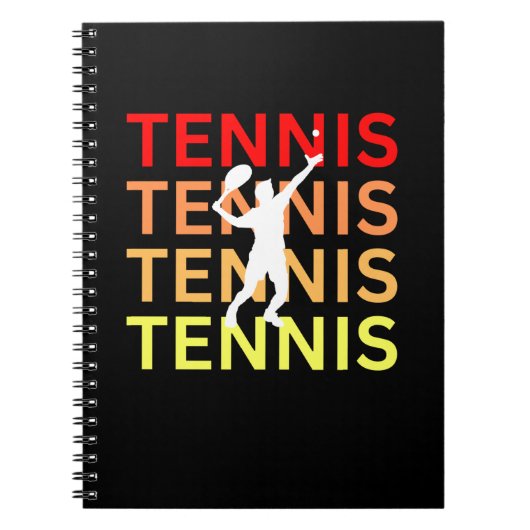 Tennis Notitieboek (Voorkant)