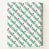 Tennis Notitieboek (Achterkant)