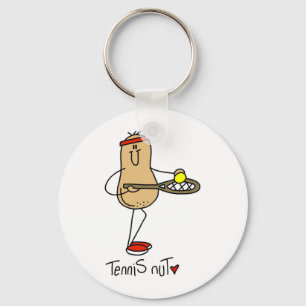 Tennis Nut T-shirts en GIfts Sleutelhanger