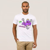 Tennis Octopus Mannen Apparel T-shirt (Voorkant volledig)