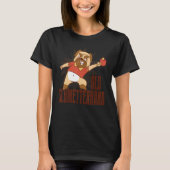 Tennis Old Schmetterhand Pingpong Outfit Dog T-shirt (Voorkant)