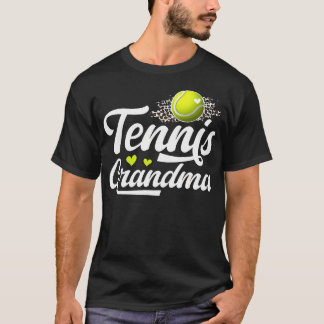 Tennis Oma Van Een Tennisspeler Oma Tennis T-shirt