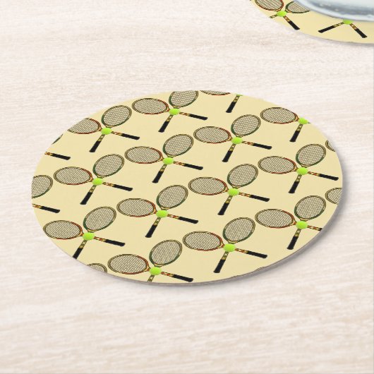 Tennis Onderzetters (Gebogen)