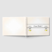 Tennis ontwerp persoonlijke tekst rug gastboek gastenboek (Volledig)