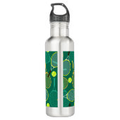 Tennis Ontwerp Waterfles (Achterkant)
