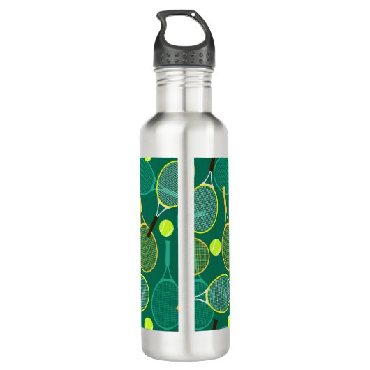 Tennis Ontwerp Waterfles Waterfles (Achterkant)